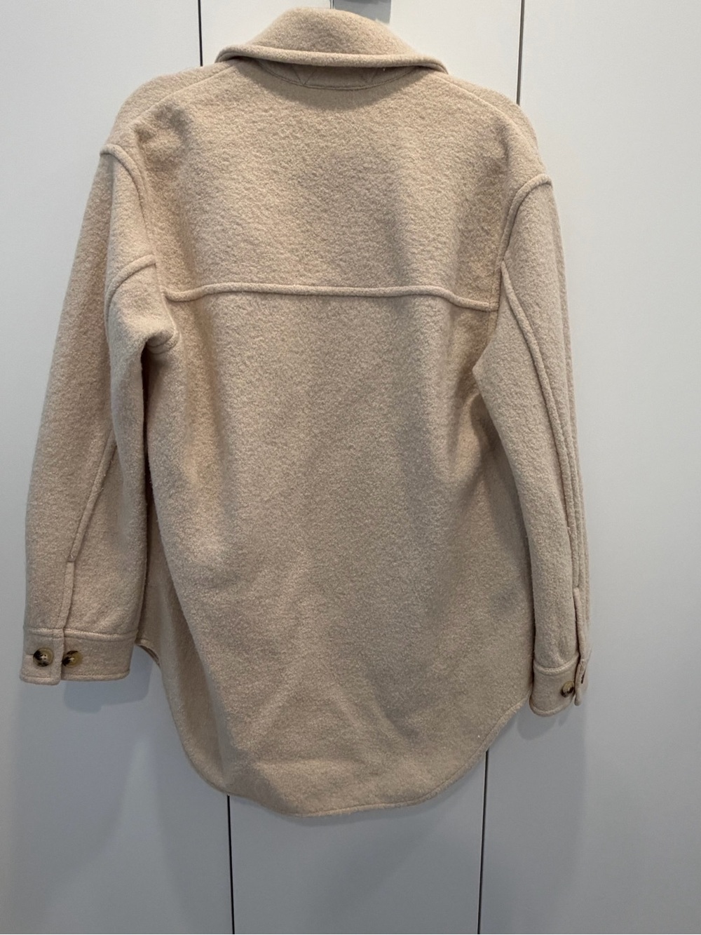 Aritzia Wilfred Ganna Jacket. Cream size small - Picture 2 of 2
